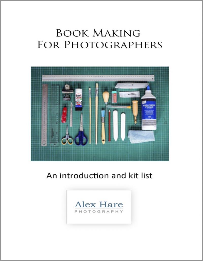 Photo Book Making Kit List